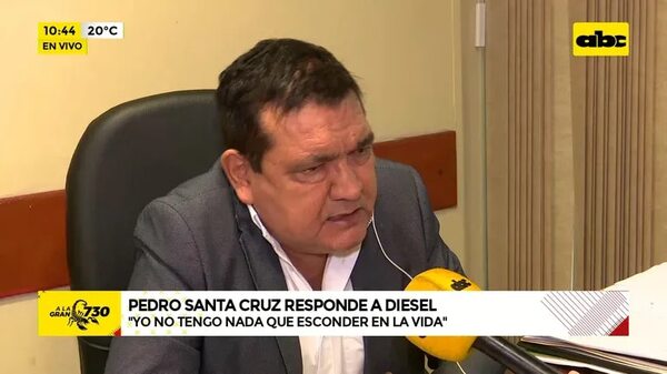 Video: Pedro Santa Cruz responde a Diesel - ABC Noticias - ABC Color