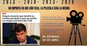 La Nación / Efraín Alegre desata burla en redes ante su desgastado discurso de fraude electoral