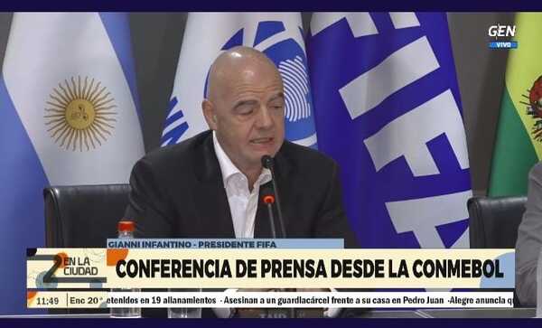 Infantino confirmó la candidatura de Argentina para organizar el Mundial Sub 20 - ADN Digital