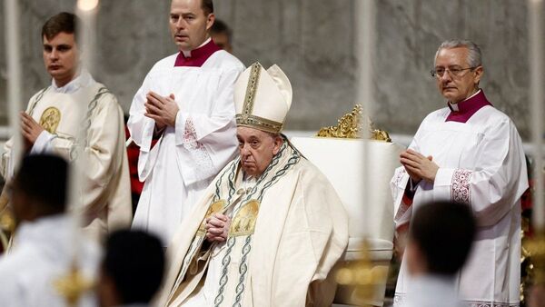 El Papa no oficiará varias misas de Semana Santa, según medios
