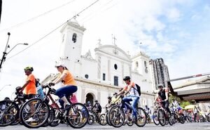 Bicisenda: Ciclistas invitan a cumplir la tradición de visitar siete iglesias ¡en bici! - Nacionales - ABC Color