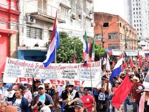 Marcha campesina: "Pedimos al TSJE que se respete la voluntad popular en estas elecciones" · Radio Monumental 1080 AM