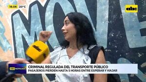 Video: Criminal regulada del transporte público  - ABC Noticias - ABC Color
