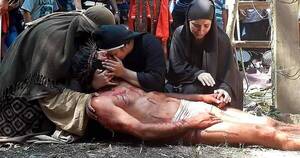 La Nación / Unas 150 personas se preparan para representar el vía crucis en Atyrá
