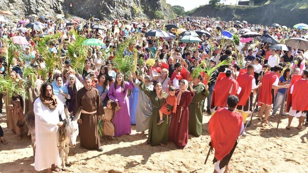 Actividades de Semana Santa en el cerro de Ñemby