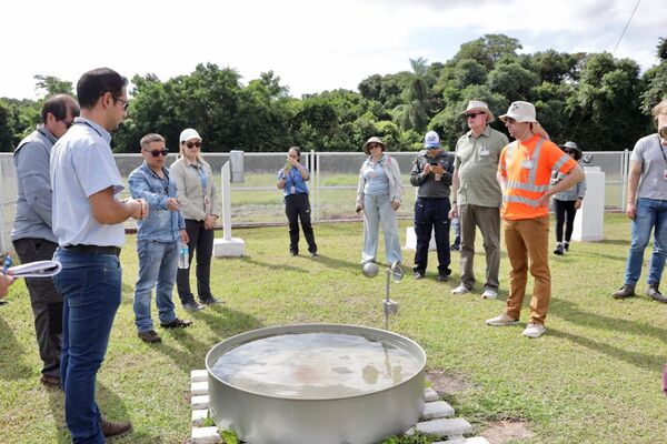 Expertos del Servicio Geológico de EE.UU intercambian conocimientos con Itaipu - .::Agencia IP::.