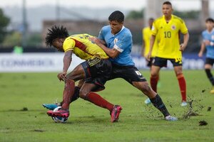 Versus / Colombia y Uruguay inauguraron el Sudamericano Sub 17 con un empate sin goles