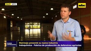 Video: Matrisoja presentó su nueva industria - Mundo empresarial - ABC Color