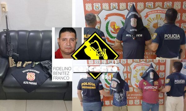 Un policía y dos civiles detenidos con armas que pretendían vender en mercado negro