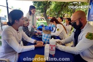 En barrio Perpetuo Socorro recibieron atención médica preventiva de profesionales y alumnos de Universidad Sudamericana