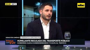 Video: Humillante regulada del transporte público  - Mesa de Periodistas - ABC Color