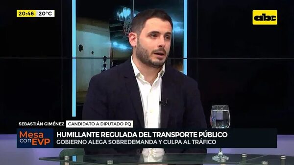 Video: Humillante regulada del transporte público - Mesa de Periodistas - ABC Color
