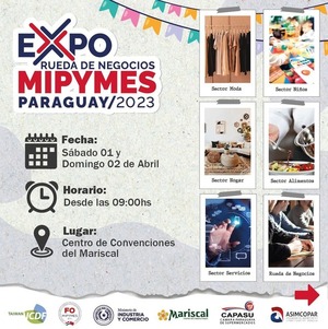Inicia la "Expo rueda de negocios Mipymes 2023" - Informatepy.com