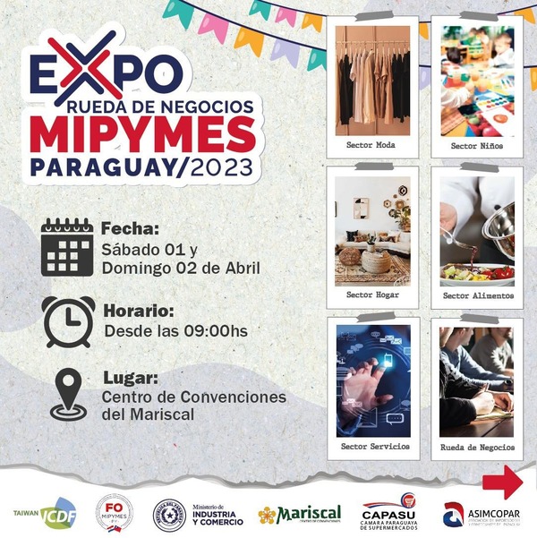 Inicia la "Expo rueda de negocios Mipymes 2023" - Informatepy.com