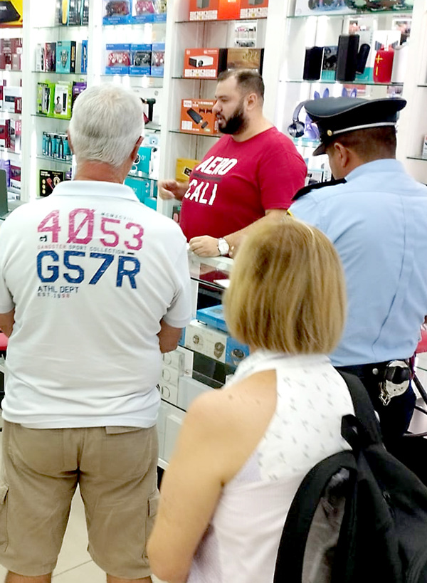 Nuevamente estafan a brasileño en una casa comercial de CDE - La Clave