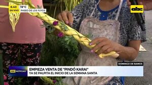 Video: Venta del Pindó Karai para Semana Santa - ABC Noticias - ABC Color