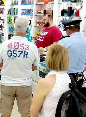 Nuevamente estafan a brasileño en una casa comercial de CDE