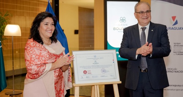 SENATUR certificó al Gran Bourbon como el primer hotel cinco estrellas del Paraguay