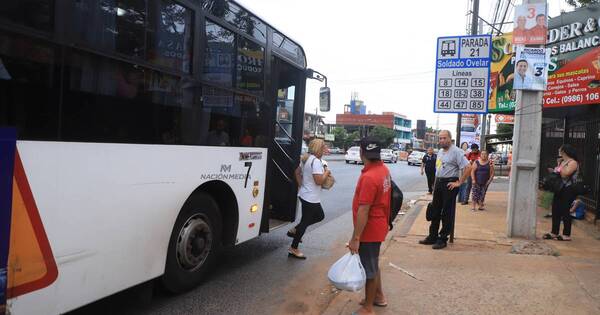 La Nación / Ucetrama plantea terminar con el subsidio a las empresas de transporte