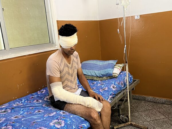 Joven es macheteado por indígenas en Concepción