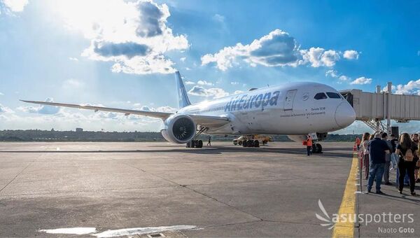 Air Europa empieza a volar a diario a Paraguay