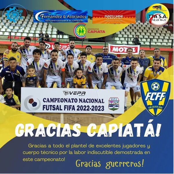 Los penales despiden a una gran selección capiateña de las finales