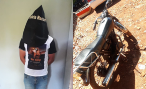 Detienen a hombre y recuperan motocicleta hurtada, en el km 10 Acaray