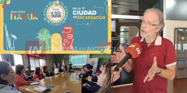 A LAS 16:00 HORAS COMIENZA LA “FIESTA CREATIVA” EN LA GOBERNACIÓN DE ITAPÚA - Itapúa Noticias