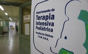 Casi todas las camas de UTI de Clínicas están ocupadas por niños