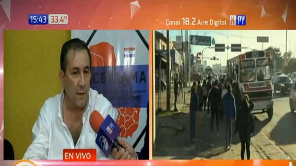 Ucetrama niega reguladas de buses y reclama falta de pago desde hace 5 meses - Noticias Paraguay