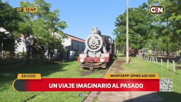 Un viaje imaginario al pasado: Recorremos el taller de trenes de Sapucai - C9N