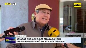 Video: Senador pide suspender cédula con chip  - ABC Noticias - ABC Color