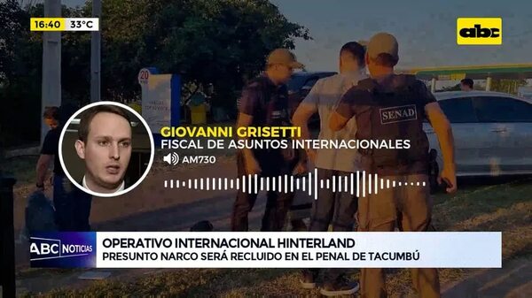 Video: Presunto narco será recluido en el penal de Tacumbú - ABC Noticias - ABC Color
