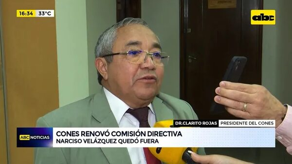 Video: Clarito Rojas, nuevo titular del Cones - ABC Noticias - ABC Color