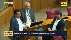Video: Diesel denunció al senador Pedro Santa Cruz  - no tiene nombre - ABC Color