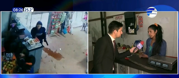 Mujer ahuyentó a ladrón a machetazos - Noticias Paraguay