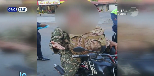 Multan a Militar y director de la PMT recibe lluvia de críticas - Noticias Paraguay