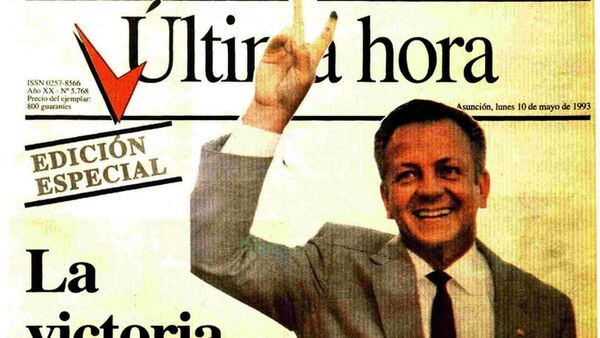 Históricas tapas con los resultados de las elecciones presidenciales