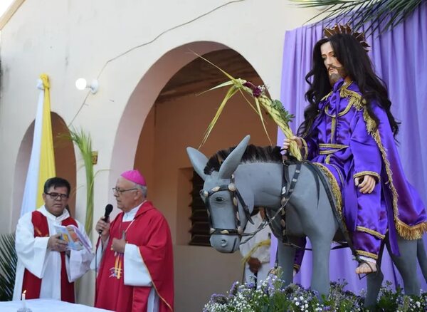 Carapeguá: Mons. Ocampo insta a vivir la Semana Santa en obediencia a Dios y solidaridad con los hermanos - Nacionales - ABC Color