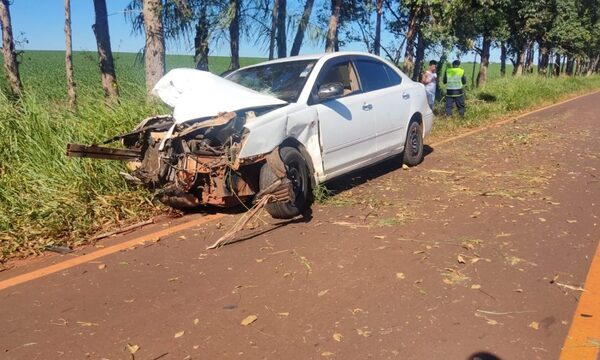 Explosión de cubierta provoca accidente