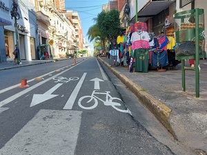Bicisenda ya comienza a golpear económicamente a comerciantes sobre Palma - La Tribuna