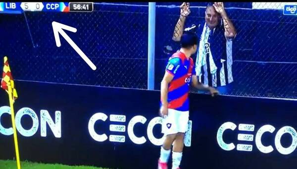 [VIDEO] Cerro: Lo que hizo Claudio Aquino con un liberteño ¡en plena goleada!