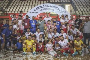 Futsal: Sanlorenzana campeón en Nacional “rayadito” - Polideportivo - ABC Color