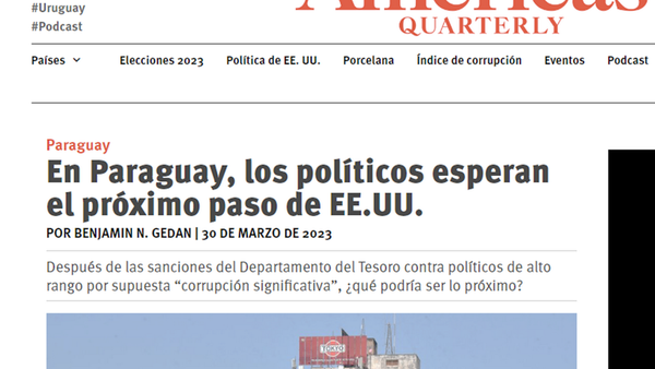 Revista de EEUU dice que extradición puede venir luego de las elecciones