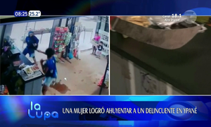 Ypané: Mujer ahuyentó a ladrón con un machete | Telefuturo