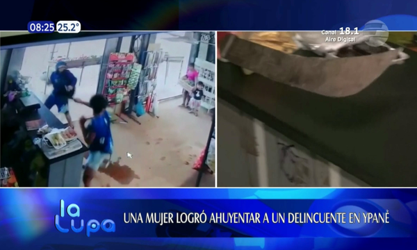 Ypané: Mujer ahuyentó a ladrón con un machete | Telefuturo