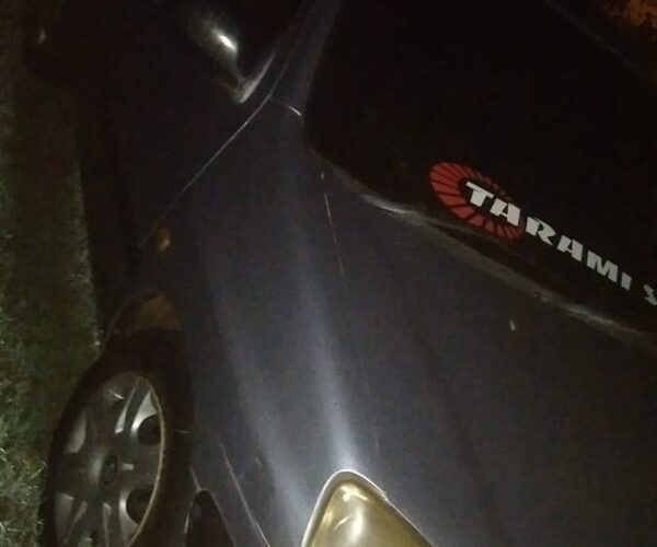 Borracho conducía en contramano
