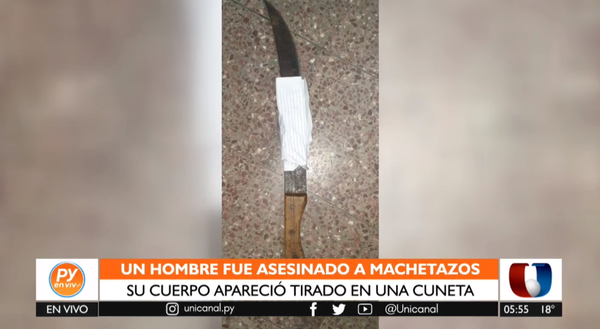 Joven es asesinado a machetazos en Villeta - Unicanal