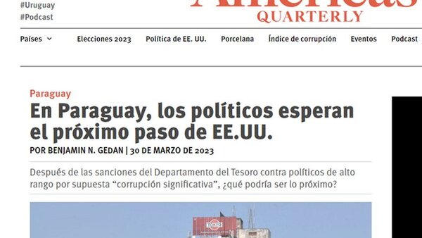 Revista de EEUU dice que extradición puede venir luego de las elecciones