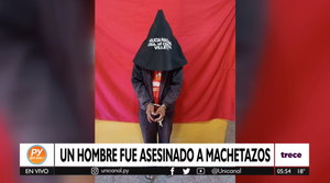 Villeta: Detienen a un hombre sospechoso de matar a machetazos a un joven - trece